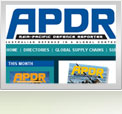 Asia Pacific Defence Reporter Website Design